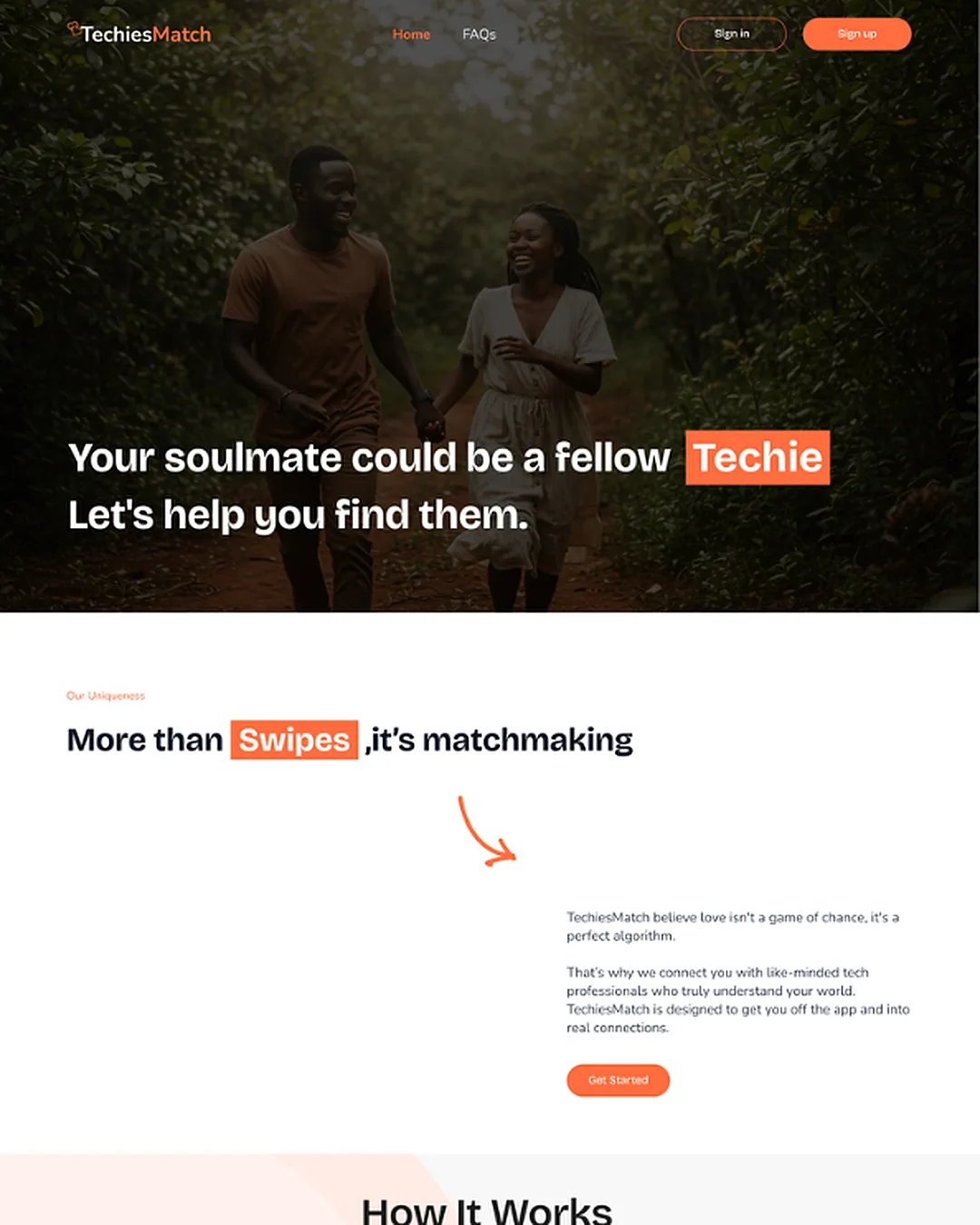 TechiesMatch Hero