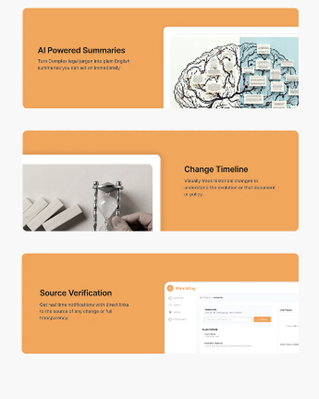 LegalWatchdog Features
