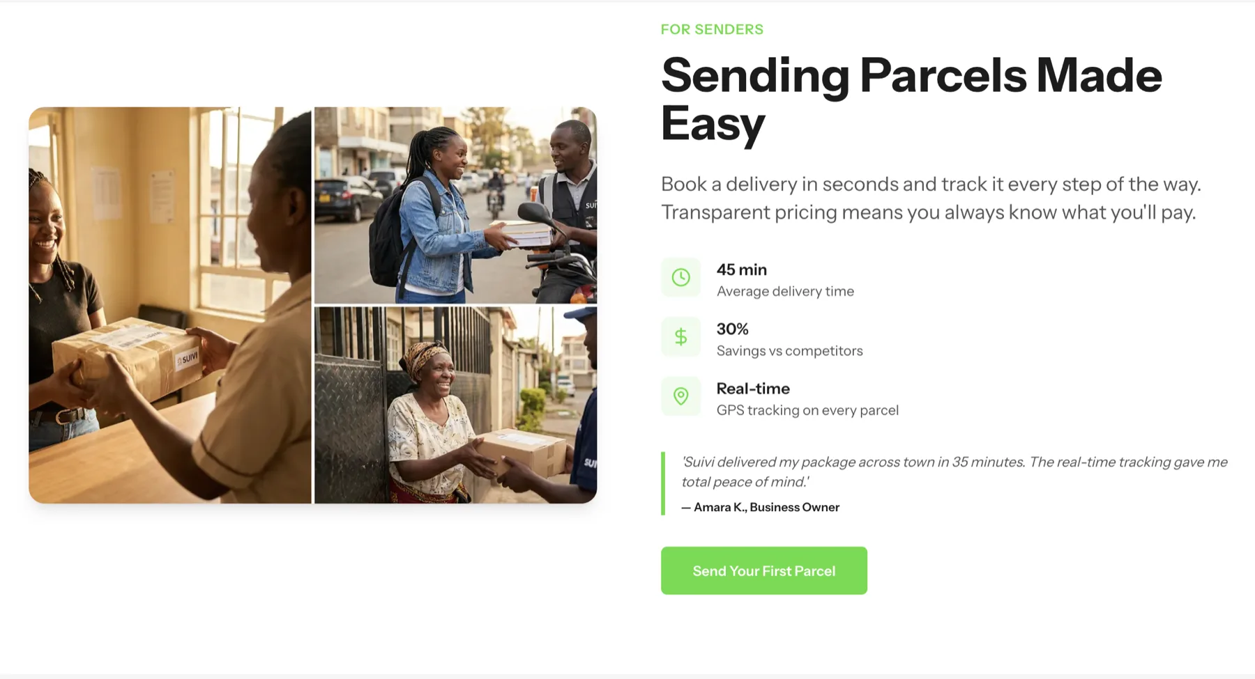 Parcel Sending Made Easy