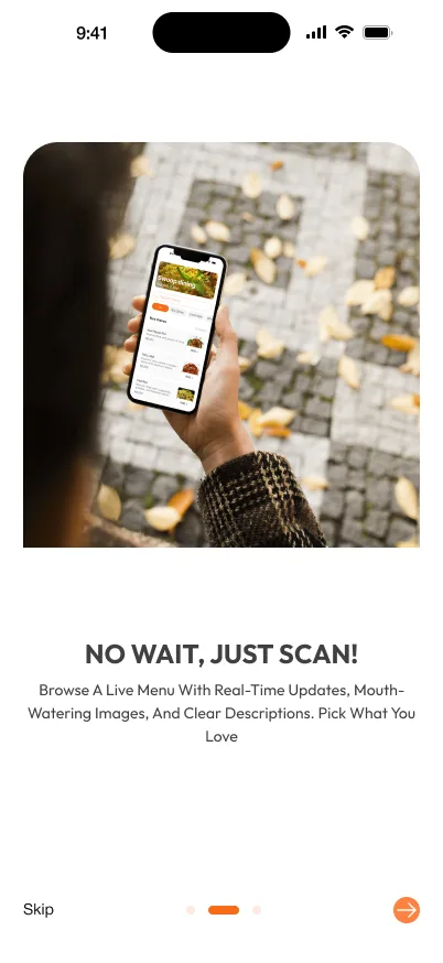 MenuCard Customer View